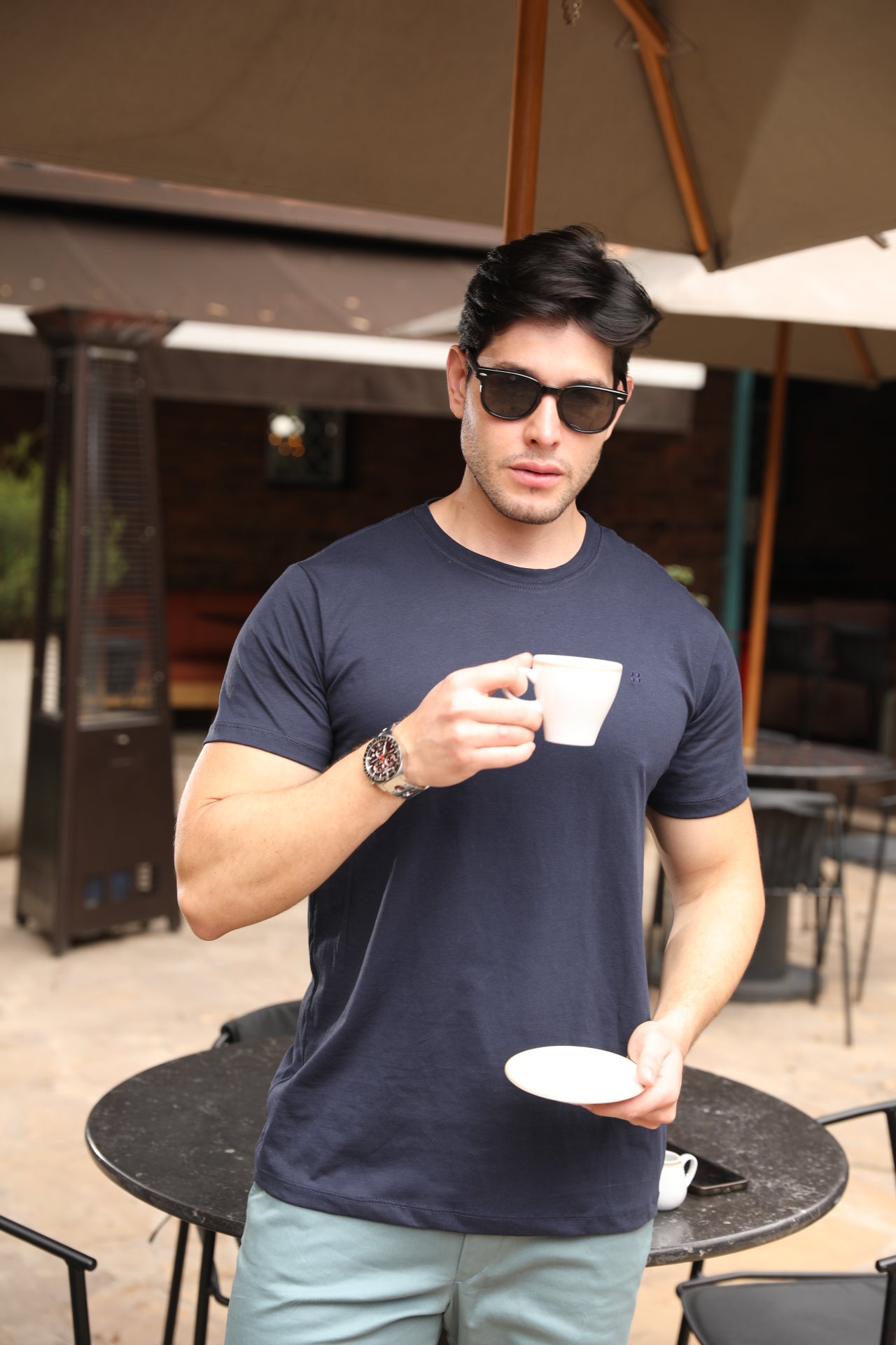 Camiseta CRMC Aymar Azul Oscuro L-DBL