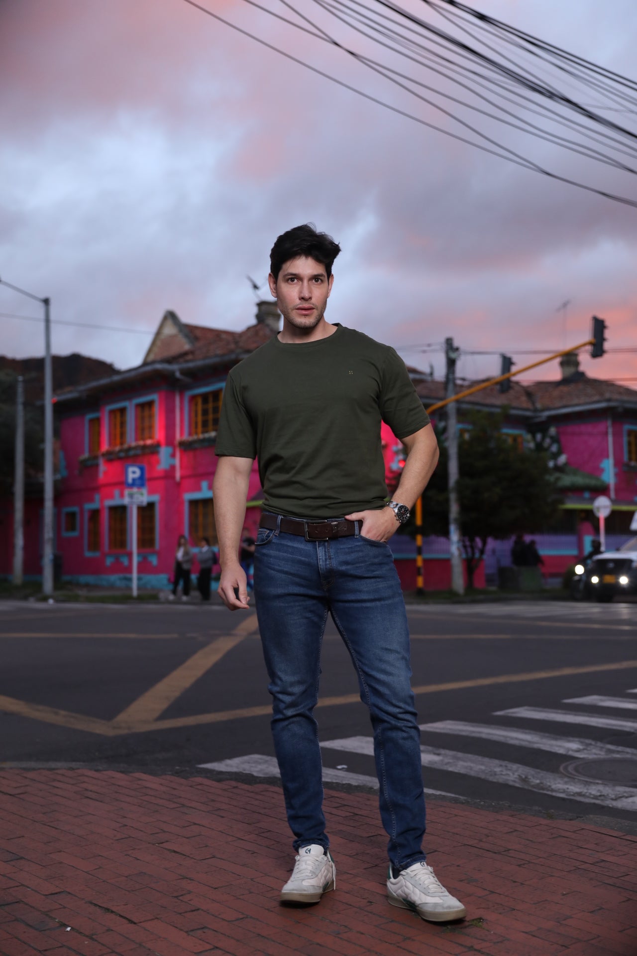 Camiseta CRMC Aymar Verde Militar L-MLTGR