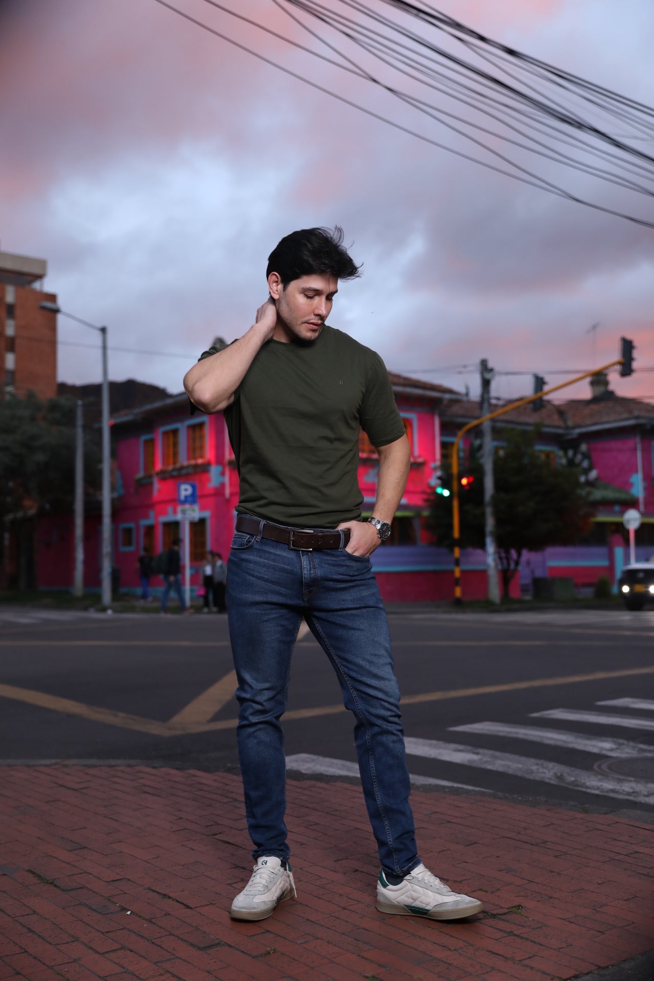 Camiseta CRMC Aymar Verde Militar L-MLTGR