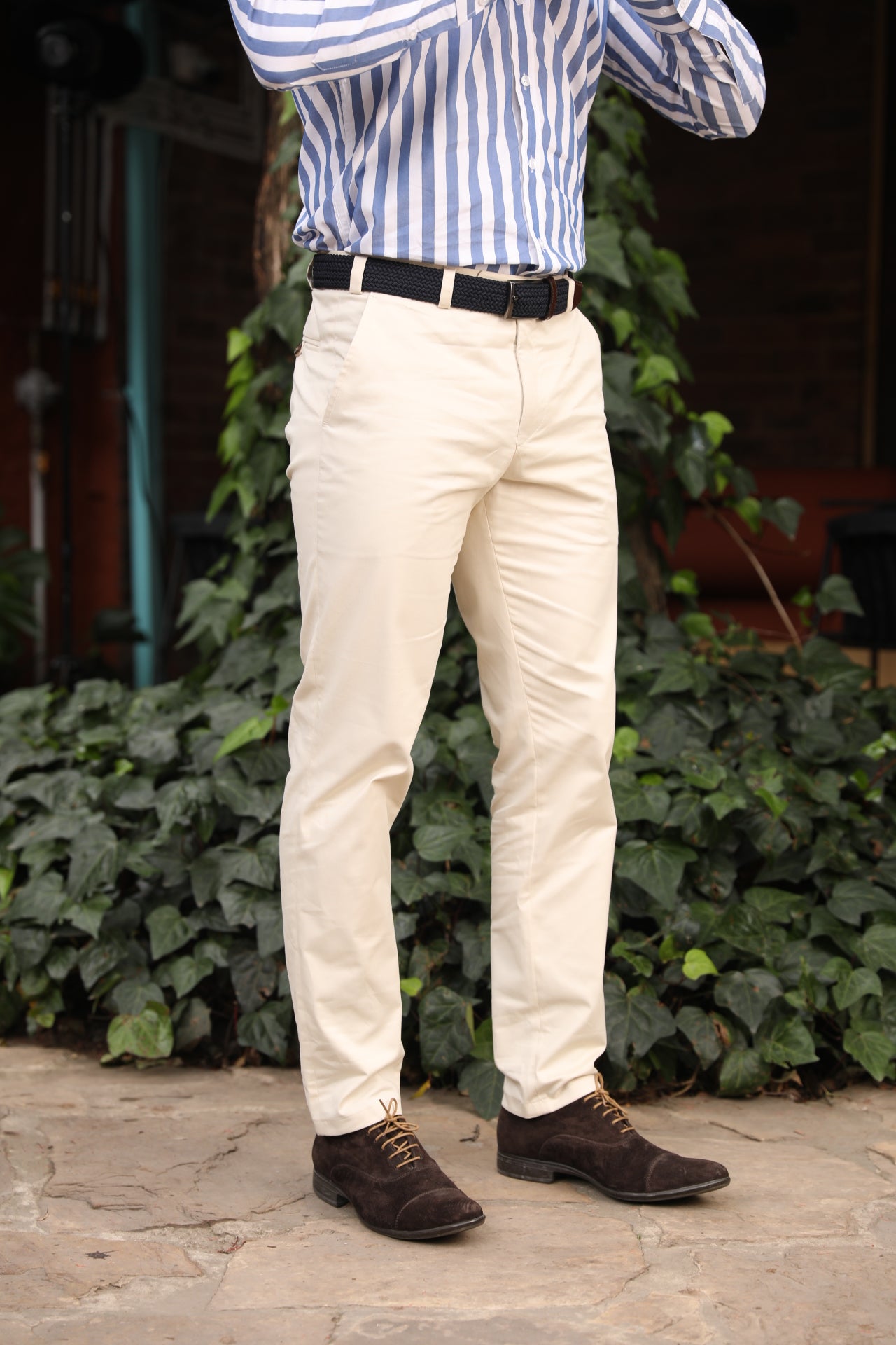 Pantalón Boa Chino con Pasadores Arena