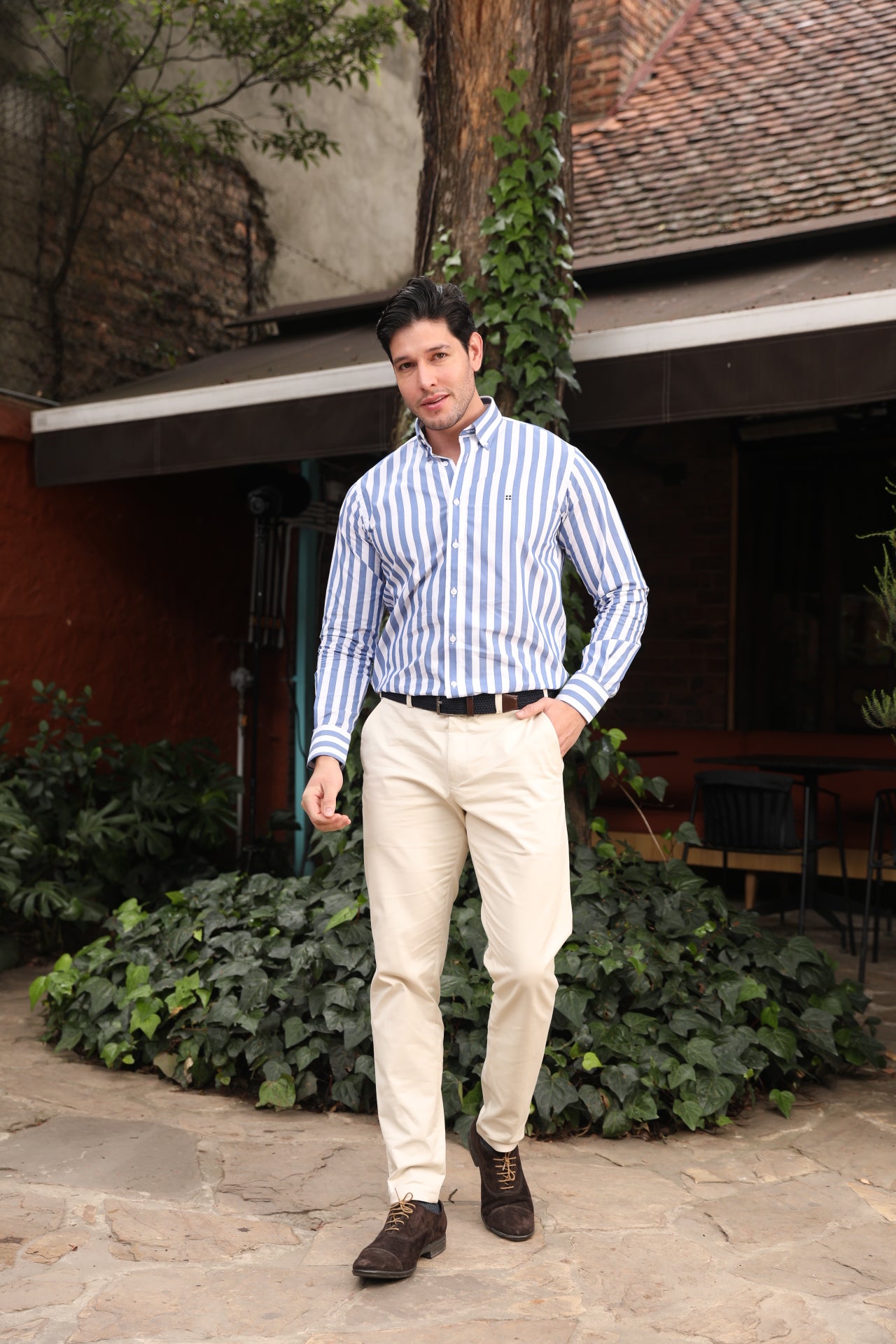 Pantalón Boa Chino con Pasadores Arena